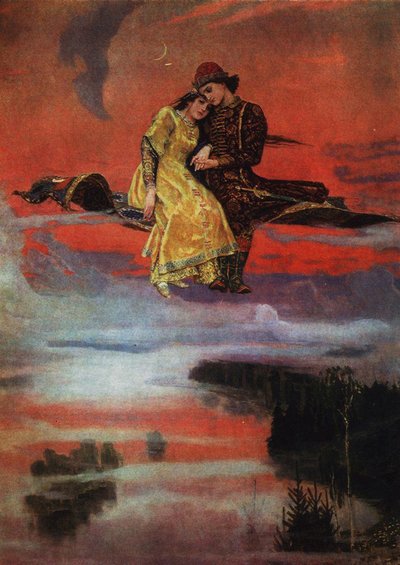 Flying Carpet by Victor Mikhailovich Vasnetsov